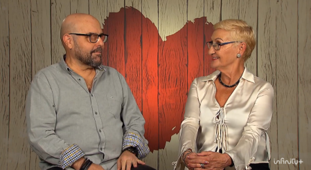 Elena y José Luis en 'First Dates'