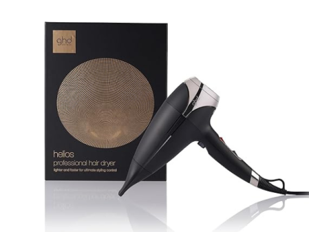 ghd Helios secador de pelo profesional ligero y potente, para secado rápido y máximo control del peinado, adecuado para todo tipo de cabello, enchufe europeo