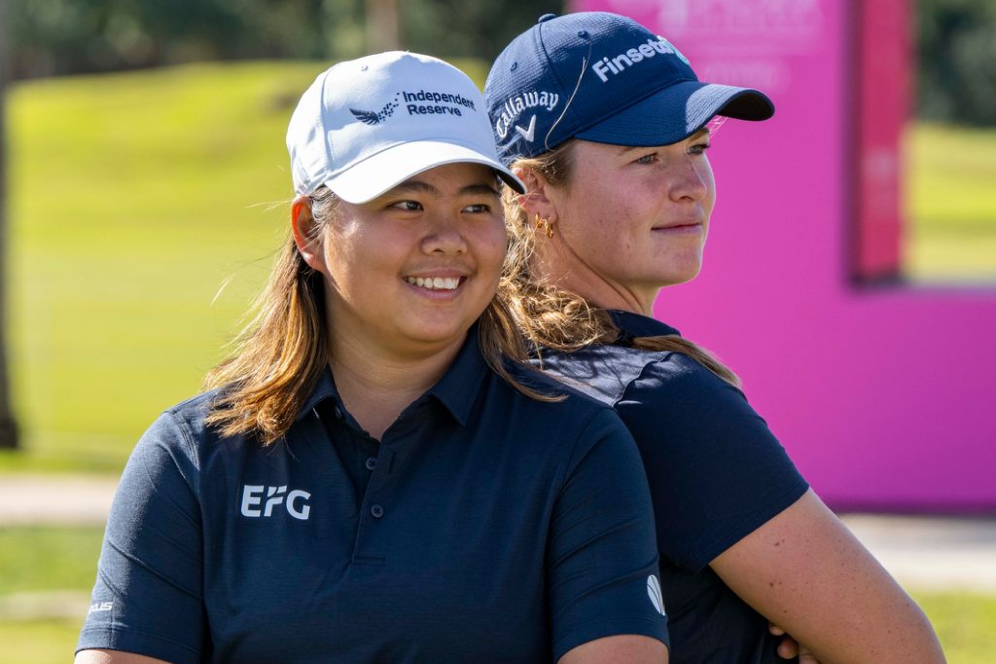 Shannon Tan y Mimi Rhodes, las golfistas que compiten por la Orden de Mërito