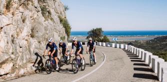 El NSN Cycling Team rodando en España