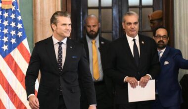 Pete Hegseth agradece a Abinader por permitir uso de aeropuetos de RD para lucha contra drogas