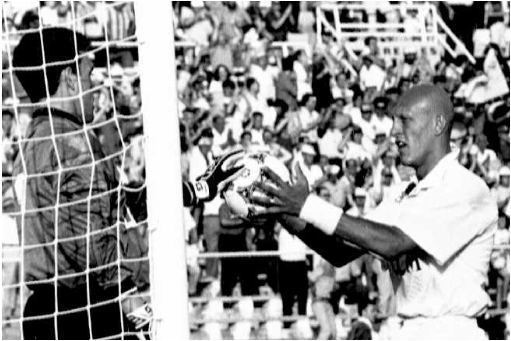 Paco Liaño y Derticia en el Albacete - Depor del año 95.