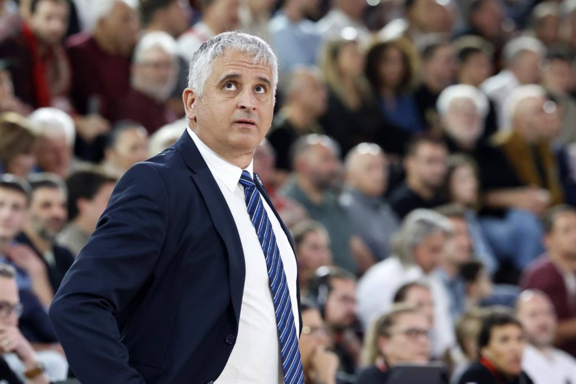 Igor Kokoskov, durante su último partido con el Anadolu Efes.
