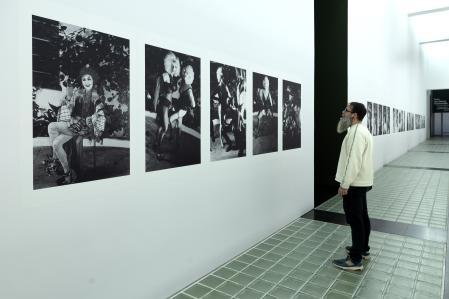 Autorretratos de la serie 'Fotomatón', de Onofre Bachiller