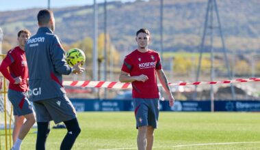 Mikel Serrano, del Promesas, se postula como novedad en la convocatoria de Osasuna