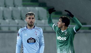 El Celta despierta tarde y sale escaldado de Bulgaria