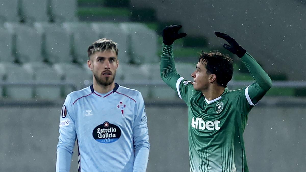 El Celta despierta tarde y sale escaldado de Bulgaria