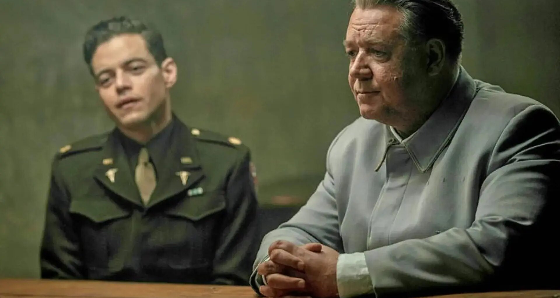 Russell Crowe y Rami Malek, en duelo interpretativo entre la mano derecha de Hitler y su psiquiatra
