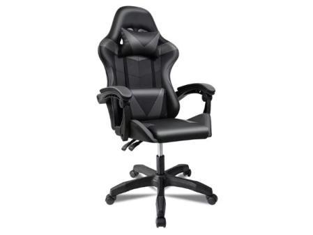 Silla de gaming con cojín lumbar y cervical