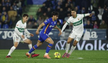 Arambarri hace soñar en grande al Getafe a costa de un Elche en horas bajas