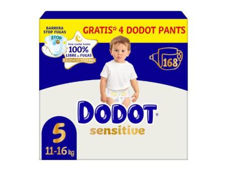 Dodot Pañales Bebé Sensitive, Talla 5