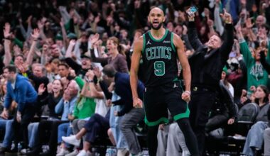 Derrick White bate un récord de triples de los Celtics... que no tenía ni Larry Bird
