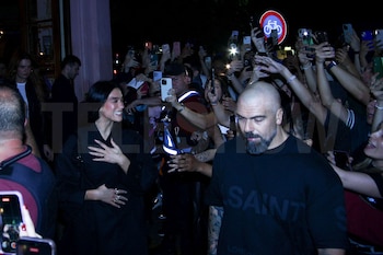 Custodiada pero relajada, Dua agradeció