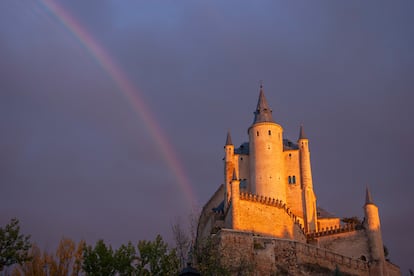 El Alcázar de Segovia salió en  las películas de Campanadas a Medianoche y Mr. Arkadin