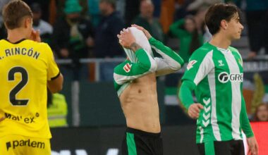 El acta de Galech Apezteguia explica la expulsión de Antony en el Betis-Girona: "Una patada en la cara"