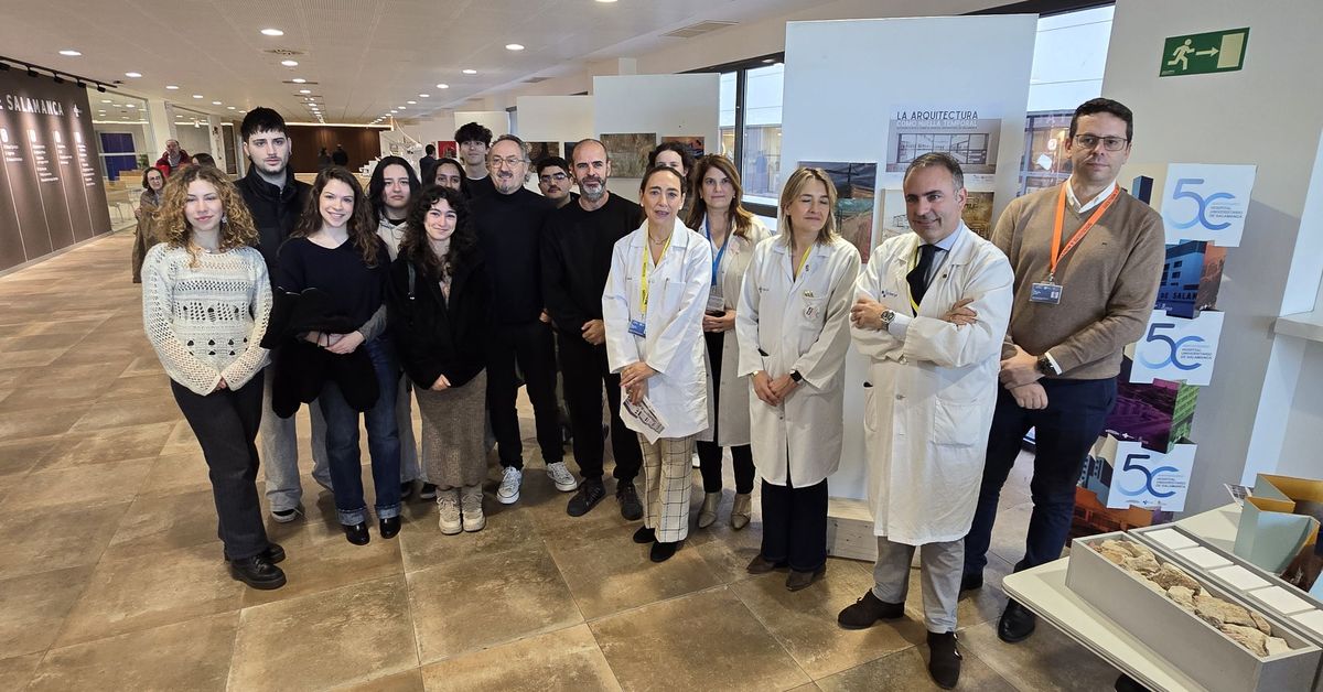 reflexión plástica sobre el Hospital Universitario de Salamanca