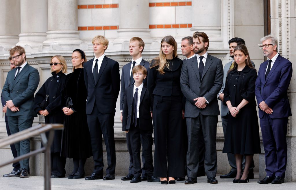Albert Windsor, con toda la familia en la Catedral de Westminster