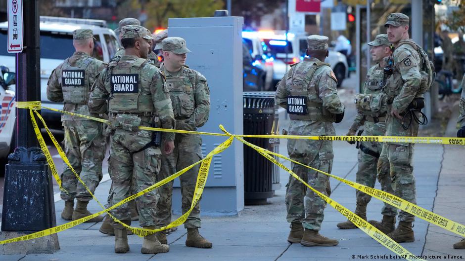 Dos soldados mueren en tiroteo en Washington – DW – 26/11/2025