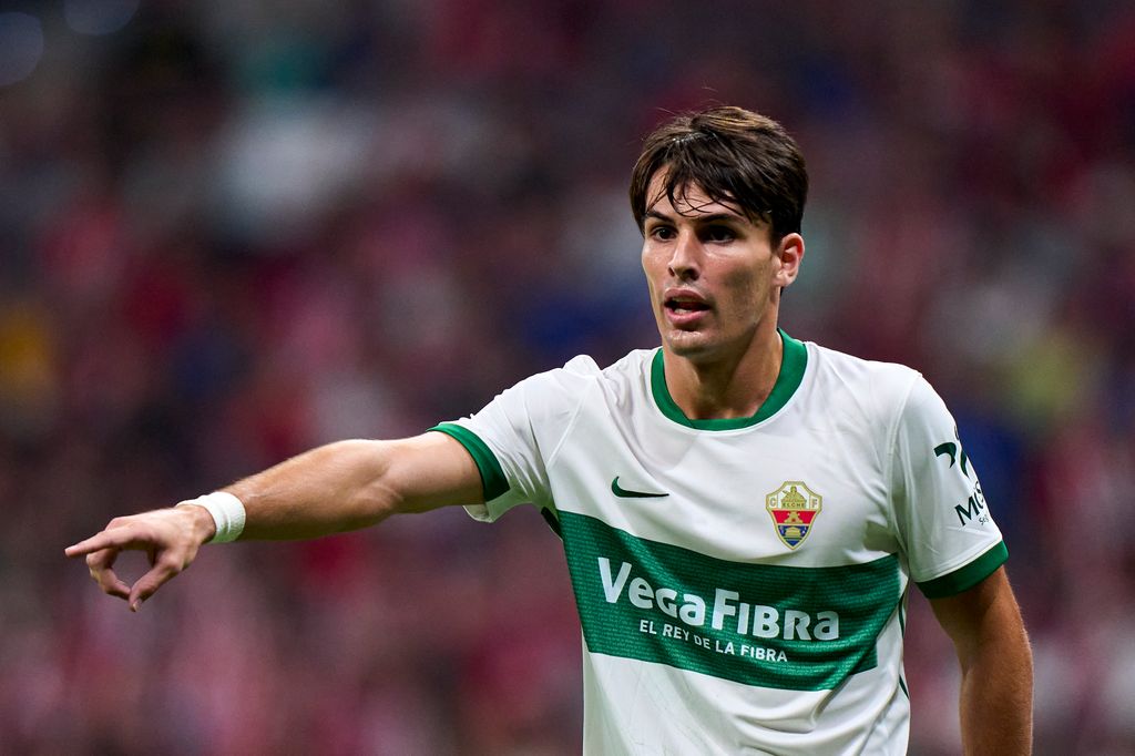 Federico Redondo, jugador del Elche