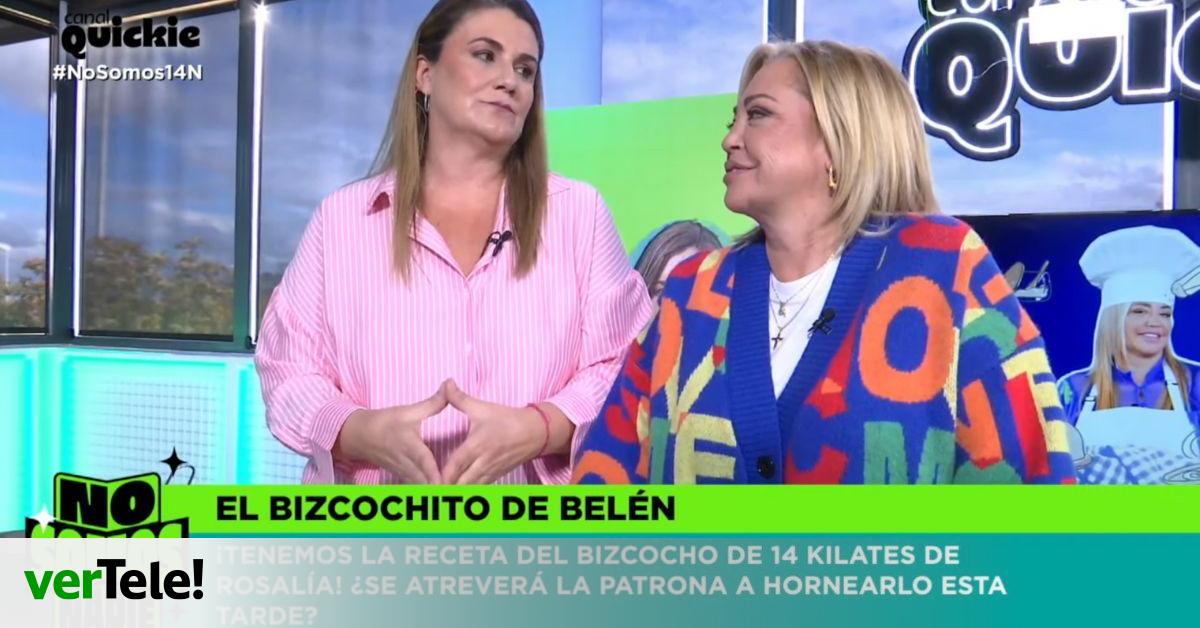 Belén Esteban se sincera sobre 'Top Chef' y Carlota Corredera desvela que se quedó "a las puertas" de ser concursante