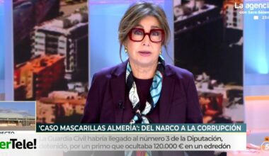 'El programa de Ana Rosa' dedica 3 minutos al caso de la Diputación de Almería e ignora que afecta al PP