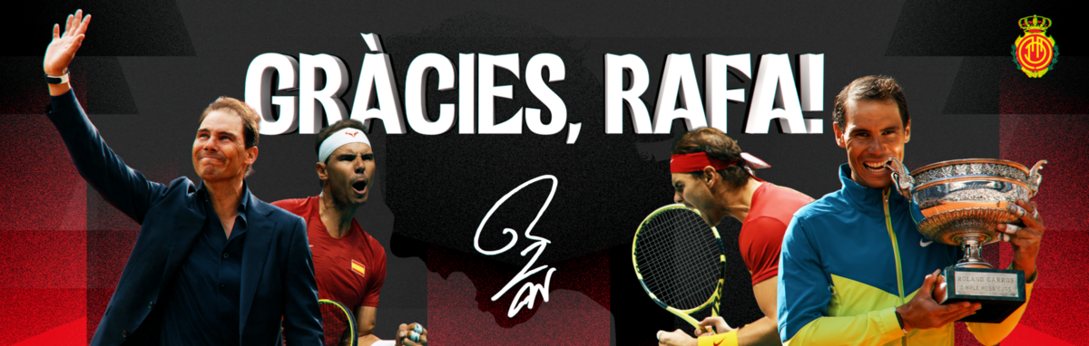 El RCD Mallorca rendirá un homenaje especial a Rafa Nadal | RCD Mallorca