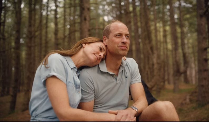 Kate Middleton y el príncipe Guillermo