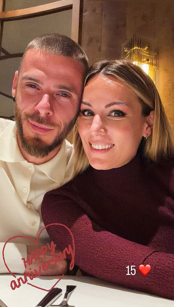 La pareja ha celebrado su aniversario con una romántica cita