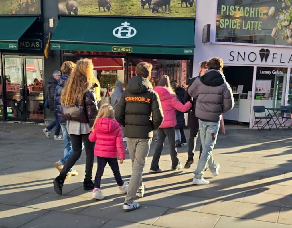 La familia al completo