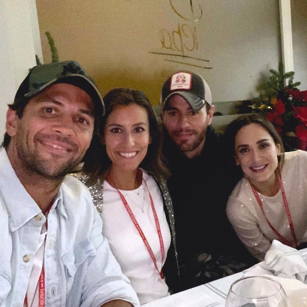 Reencuentro familiar de Ana Boyer y Tamara Falcó con Enrique Iglesias