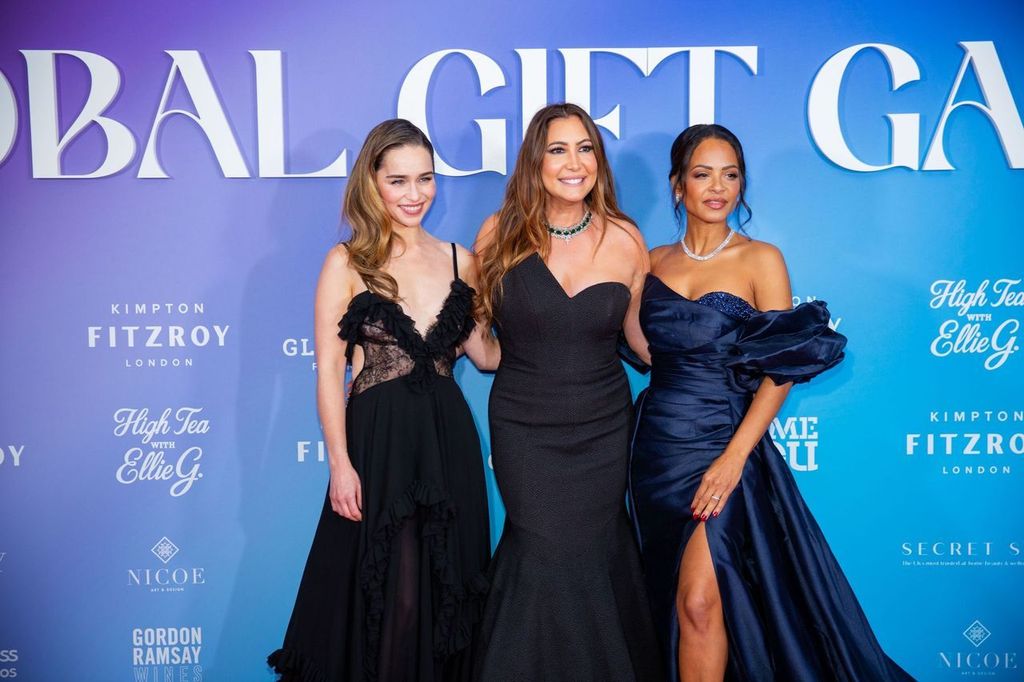 Emilia Clarke, Christina Milian y María Bravo