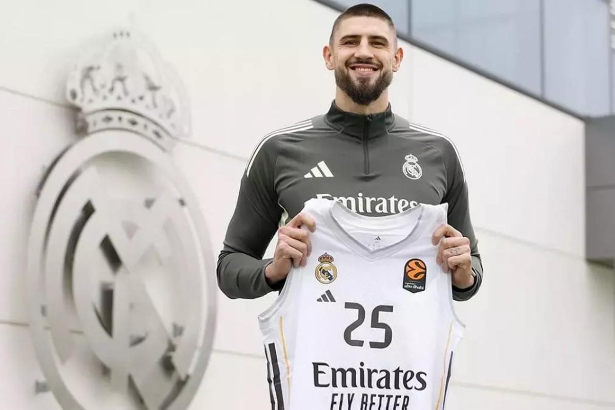 Len se mostró feliz de aterrizar en el Madrid a pesar que su intención era seguir en la NBA