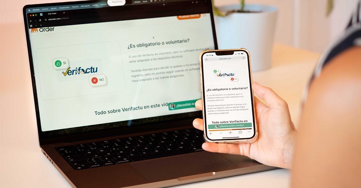Empresarios se preparan para Verifactu con herramientas digitales.