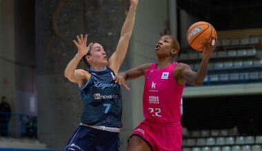 Enorme reacción del Kutxabank Araski en Leganés