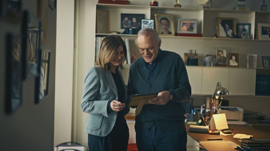 En el programa de En primicia junto a la presentadora