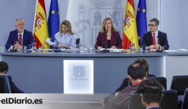 Yolanda Díaz defiende movilizaciones contra la condena al fiscal general mientras Bolaños se queda en una censura institucional