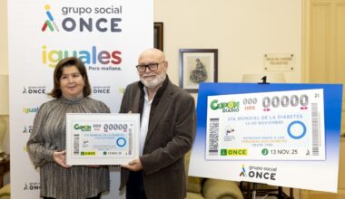 El cupón de la ONCE difunde el Día Mundial de la Diabetes en el sorteo de este jueves | Líder en Información Social