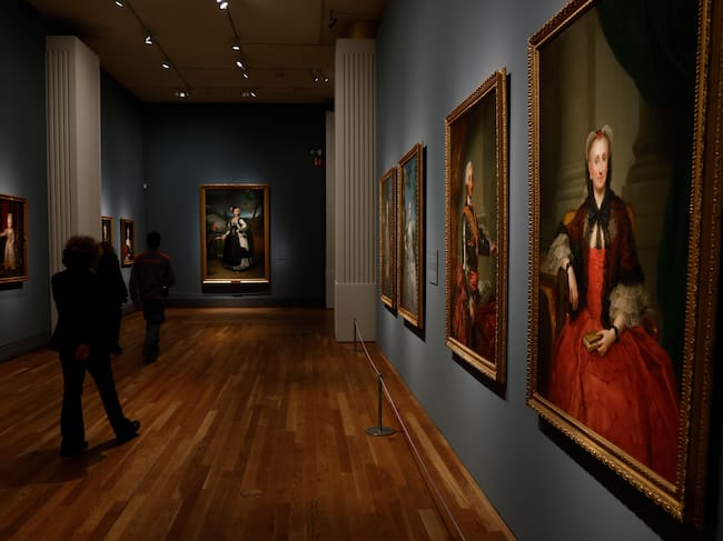 El Museo Nacional del Prado presenta la exposición de Antonio Rafael Mengs. EFE/ J.J. Guillén