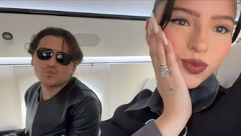 Christian Nodal y Ángela Aguilar