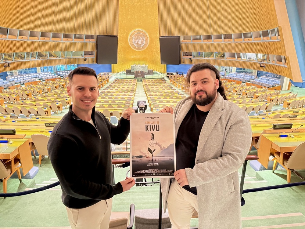 'Semillas de Kivu', del toledano Carlos Valle, traspasa la barrera del cine y se proyecta en la ONU
