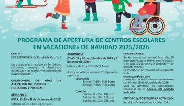 El CEIP Espartales abre para jugar durante las vacaciones de Navidad   - Ayuntamiento de Alcalá de Henares %