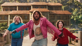 "Una película de Minecraft", lidera