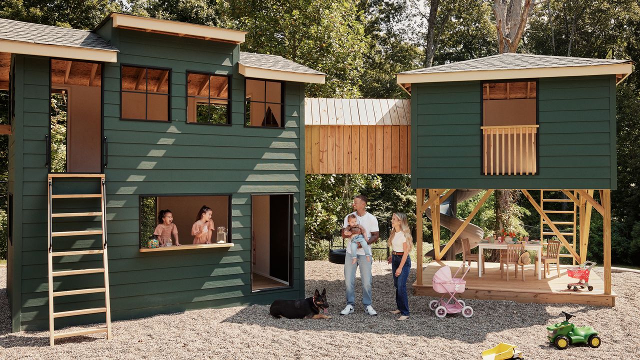 Así es la increíble casa familiar de un artista que sueña con crear su propio vecindario: “Cuando estás aquí, a veces te olvidas de que hay todo un mundo fuera"