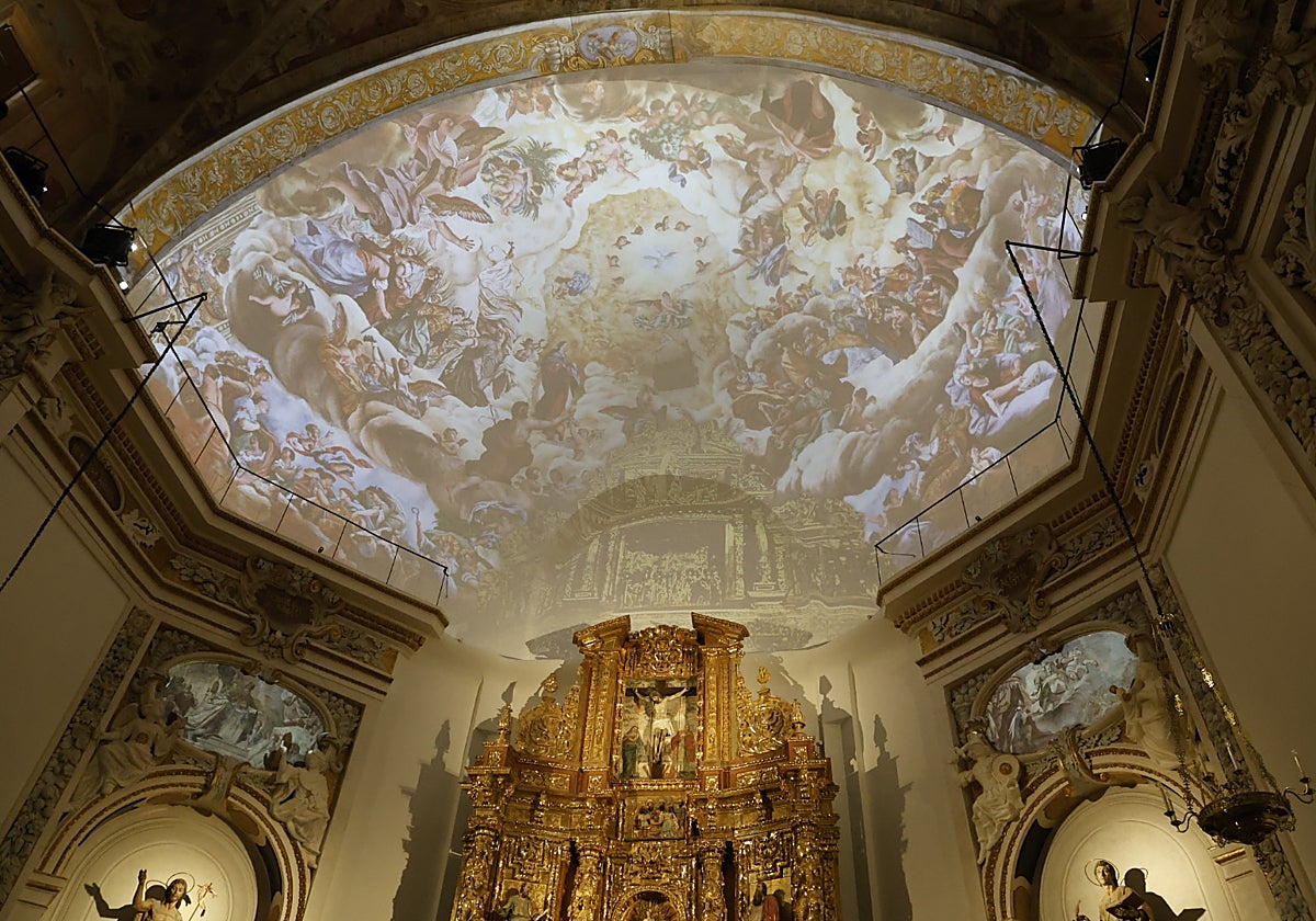Los Santos Juanes y sus frescos de Palomino renacen como centro artístico de Valencia