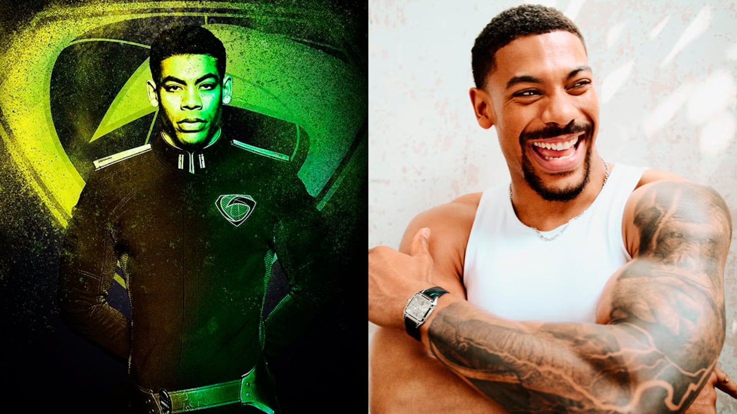 El salvaje cambio físico de Aaron Pierre para ‘Lanterns’ a base de yoga y jiu-jitsu brasileño