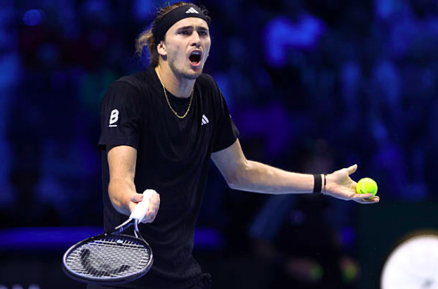 Alexander Zverev y su eliminación en las ATP Finals 2025. Fuente: Getty