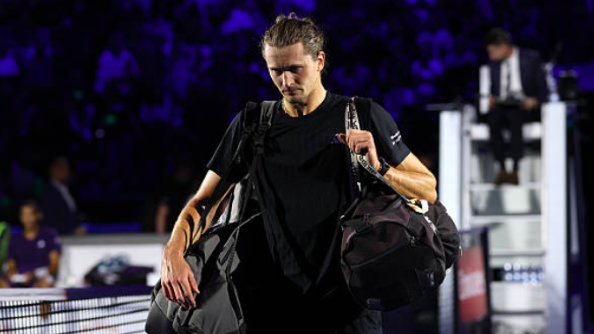 Alexander Zverev, eliminado en las ATP Finals. Fuente: Getty