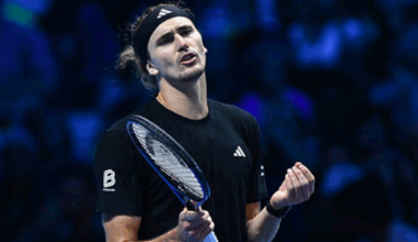 Zverev no puedo con el top2… y tampoco con el top10. Fuente: Getty