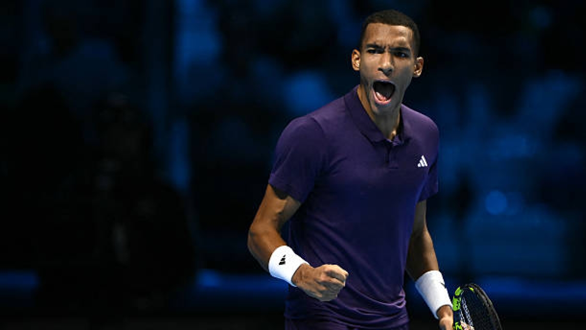 Aliassime, tras resistir ante Shelton: "Siempre creí en que podría remontar". Foto: Gettyimages