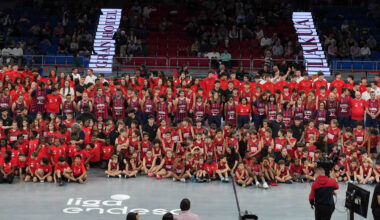 La gran familia del Baskonia se presenta en el Buesa Arena